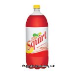 Squirt Ruby Red diet citrus and berry soda Center Front Picture