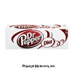 Dr Pepper Soda Diet 12 Oz Cool Pack Center Front Picture