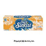 Sunkist Soda orange Diet 12 Oz Cool Pack Center Front Picture