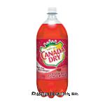 Canada Dry  cranberry ginger ale, caffeine free Center Front Picture