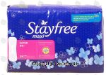 Stayfree maxi pads, super Center Front Picture