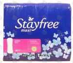 Stayfree maxi pads, super Center Front Picture