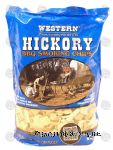 Western  hickory bbq smoking chips, use with gas grills or electric smokers Center Front Picture