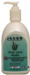 Jason Natural Cosmetics  aloe vera satin soap for hands and face; pure, natural & organic Center Front Picture