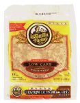 La Tortilla Factory  high fiber low carb made with whole wheat tortillas, 10-count, original Center Front Picture