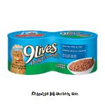 9 Lives  super supper cat food, 4 5.5-ounce cans Center Front Picture