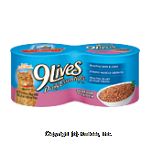 9 Lives  4 pack seafood platter, 5.5-oz cans Center Front Picture