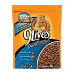 9 Lives Cat Food Daily Essentials w/Real Salmon Chicken & Beef Center Front Picture