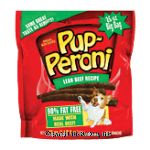 Pup-Peroni Dog Snacks Lean Beef Center Front Picture