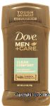 Dove Men +Care clean comfort non-irritant antiperspirant, 48-hour Center Front Picture