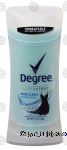 Degree ultra clear pure clean invisible solid, anti-perspirant & deodorant Center Front Picture