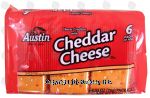 Austin  cheese crackers with cheddar cheese, 6 packs of four Center Front Picture