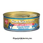 Starkist Selects very low sodium chunk white albacore tuna in water Center Front Picture