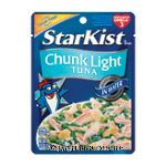 Starkist  chunk light tuna in water Center Front Picture