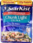 Starkist  chunk light tuna in water, low sodium Center Front Picture