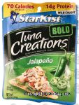 Starkist Gourmet Selects mexican style tuna with jalapeno peppers in sunflower oil Center Front Picture