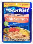 Star Kist  pink salmon in water, skinless, boneless Center Front Picture