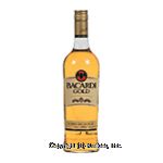 Bacardi Rum Gold Center Front Picture