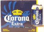 Corona Extra beer, imported from Mexico, 12-fl. oz. cans Center Front Picture