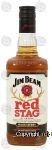 Jim Beam red stag black cherry flavor kentucky straight bourbon whiskey, 35% alc. by vol. Center Front Picture