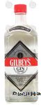 Gilbey's  gin, distilled london dry, 40% alc. by vol. Center Front Picture