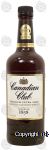 Canadian Club  blended canadian whisky, imported 1858, 40% alc. by vol. Center Front Picture