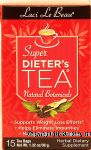 Laci Le Beau  super dieter's tea, caffeine free, 15-bags Center Front Picture