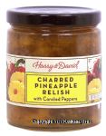 Harry and David  charred pineapple relish with candied peppers Center Front Picture