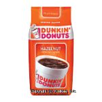 Dunkin Donuts  hazelnut flavored ground coffee Center Front Picture