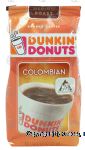 Dunkin Donuts  colombian medium roast ground coffee Center Front Picture