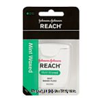 Johnson & Johnson's Reach mint waxed dental floss Center Front Picture