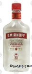 Smirnoff  vodka, triple distilled, 40% alc. by vol. Center Front Picture