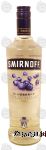 Smirnoff No. 21 blueberry flavor vodka, 35% alc. by vol. Center Front Picture