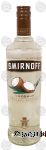 Smirnoff No. 21 coconut flavor vodka, 35% alc. by vol. Center Front Picture