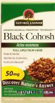 Nature's Answer  black cohosh, actea racemose, vegetarian capsules Center Front Picture