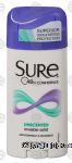 Sure  unscented anti-perspirant/deodorant Center Front Picture