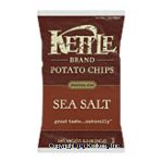 Kettle Chips  sea salt potato chips Center Front Picture