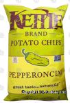 Kettle Chips  pepperoncini potato chips Center Front Picture