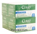 Curad  sterile alcohol prep pads, 100-count medium Center Front Picture