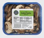 Open Acres  sliced baby bella mushrooms Center Front Picture