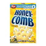 Post Honey-Comb sweetened corn & oat cereal Center Front Picture