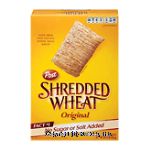 Post  original shredded wheat cereal, 18-biscuits Center Front Picture