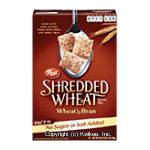 Post Shredded Wheat wheat'n bran cereal, spoon size Center Front Picture