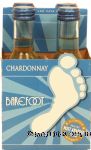 Barefoot  chardonnay wine of California, 13% alc. by vol., 187-ml single serve Center Front Picture