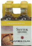 Sutter Home Family Vineyards chardonnay wine of Napa Valley, 13% alc. by vol., 187-ml single serve Center Front Picture