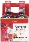 Sutter Home Family Vineyards red wine of Napa Valley, 12.5% alc. by vol., 187-ml single serves Center Front Picture