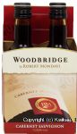 Woodbridge by Robert Mondavi cabernet sauvignon wine of California,  13.5% alc. by vol., 187-ml single serve Center Front Picture