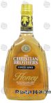 Christian Brothers Honey brandy with natural honey flavor, 35% alc. by vol. Center Front Picture