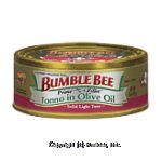 Bumble Bee  tonno in olive oil, solid light tuna Center Front Picture