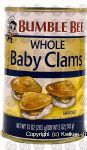 Bumble Bee Baby Clams Fancy Whole Center Front Picture